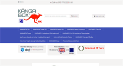 Desktop Screenshot of kangaboxuk.com